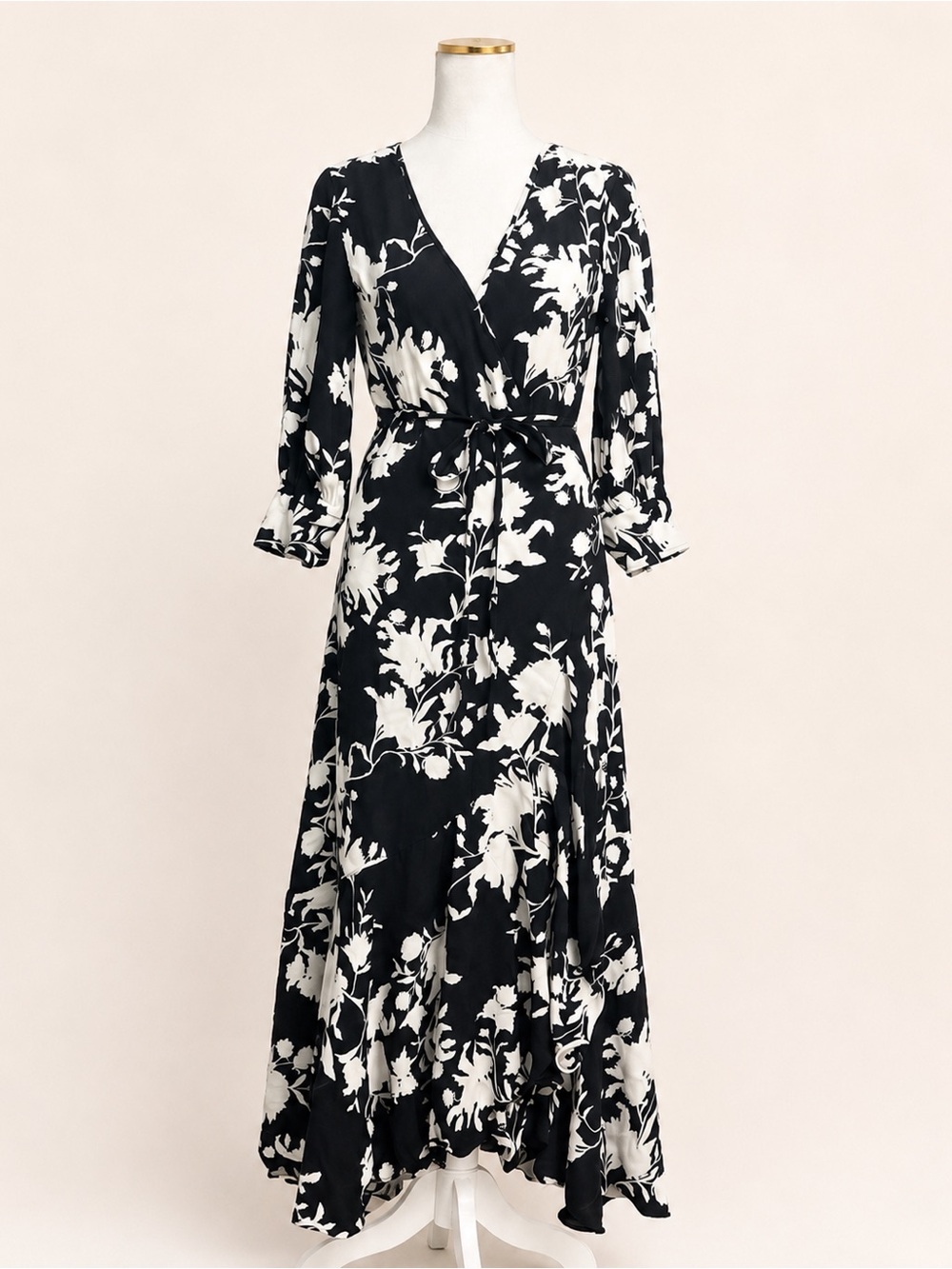 Johanna Ortiz x H&M Floral Wrap Maxi Dress Size S